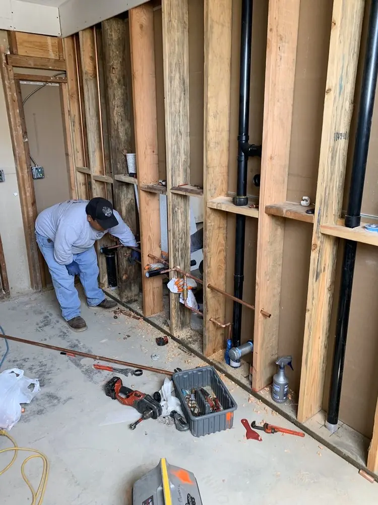 Commercial rough-in plumbing for Water Heater Replacement in Grand Ledge